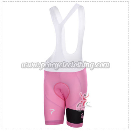 pink bib shorts