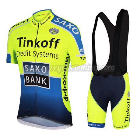 2015 Team Tinkoff SAXO BANK Pro Bike Wear Cycle Jersey and ...