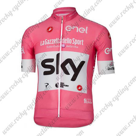pink cycling jersey