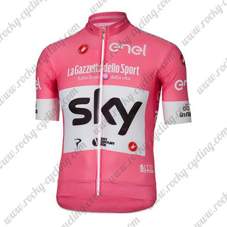 pink cycle jersey