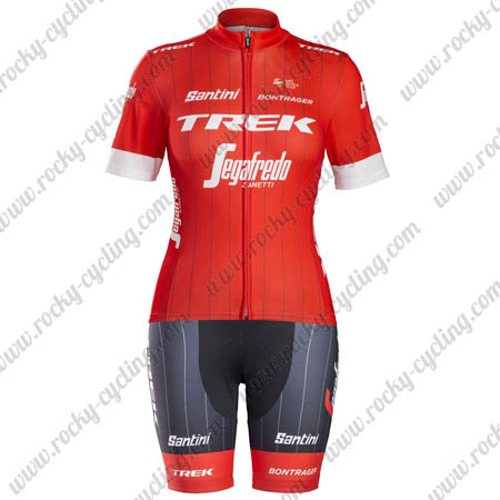 red cycling jersey