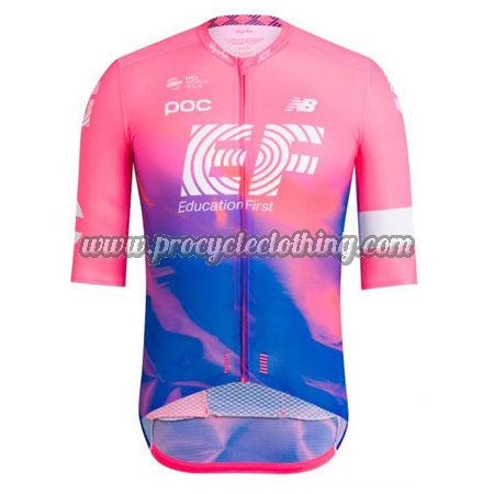 Maand grens Beenmerg 2019 Team EF Cannondale Biking Outfit Riding Jersey Maillot Shirt Pink Blue  | Procycleclothing