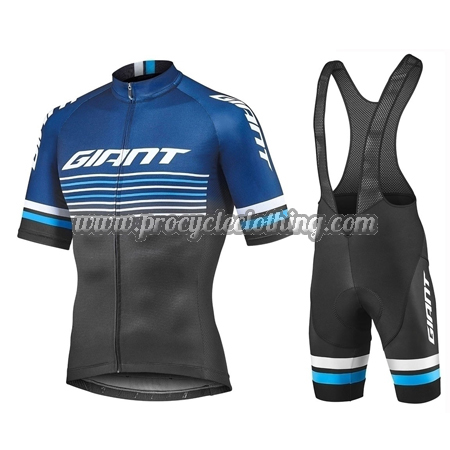 2017 Team Giant Cycle Skintight Apparel Sleeveless Racing Leotard One Piece Tights Black Blue Road Bike Wear Store