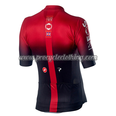 red and black jersey shirt