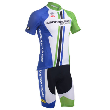 2013 Team Cannondale Pro Bike Apparel Cycle Jersey and Shorts Blue ...