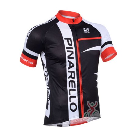 black red cycling jersey