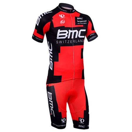 Verwant wang Mand 2013 Team BMC Pro Riding Apparel Cycle Jersey and Shorts Red Black |  Procycleclothing