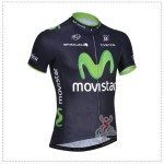 2014 Team Movistar Cycling Jersey Dark Blue
