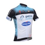 Quick Step Cycling Jersey Blue White