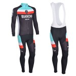 2013 BIANCHI Cycling Bib Kit Long Sleeve