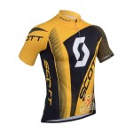 2013 Team SCOTT Cycling Jersey Yellow Black