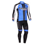 2013 Team GIANT Pro Cycling Long Kit Black Blue