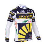 2013 Team Vacansoleil Cycling Long Sleeve Jersey
