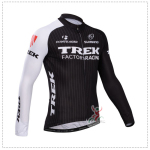 2014 Team TREK Cycling Long Jersey Black White