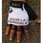 2014 Team AG2R LA MONDIALE Cycling Gloves Mitts
