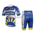 2013 Team Vacansoleil DCM Cycling Kit Blue