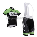 2015 Team Belkin Cycling Bib Kit ropa de ciclismo