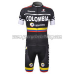 2012 Team COLOMBIA Cycling Kit Black