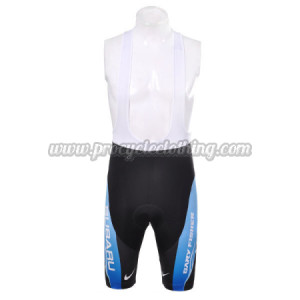 2012 Team SUBARU Cycling Bib Shorts Blue Black
