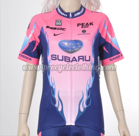 Bicycle Apparel Riding Jersey Pink Blue 