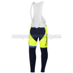 2015 Team Tinkoff SAXO BANK Cycling Long Bib Pants Fluorescent Yellow