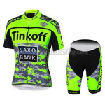 2015 Team Tinkoff SAXO BANK Riding Set Fluorescent Green