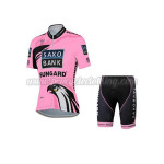 2015 Team Tinkoff SAXO BANK Women's Cycling Kit Pink