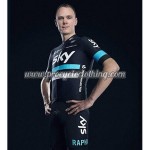 2016 Team SKY RAPHA Cycling Kit Black Blue