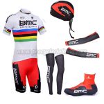 2013 Team BMC UCI Pro Bicycle Set White Rainbow