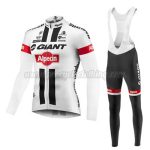 2016 Team GIANT Alpecin Pro Cycling Long Bib Suit White