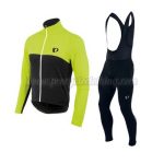 2016 Team Pearl Izumi Bicycle Long Bib Suit Black Yellow
