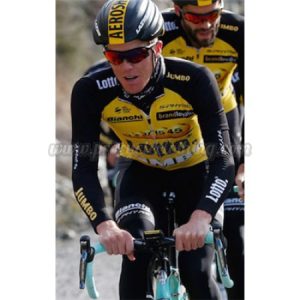 2017 Team LOTTO JUMBO Riding Long Suit Yellow Black