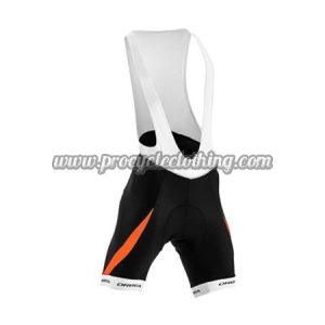 2015 Team ORBEA Cycling Bib Shorts Bottoms Black Orange