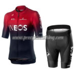 2019 Team Castelli INEOS Biking Apparel Set Riding Kit Red Black